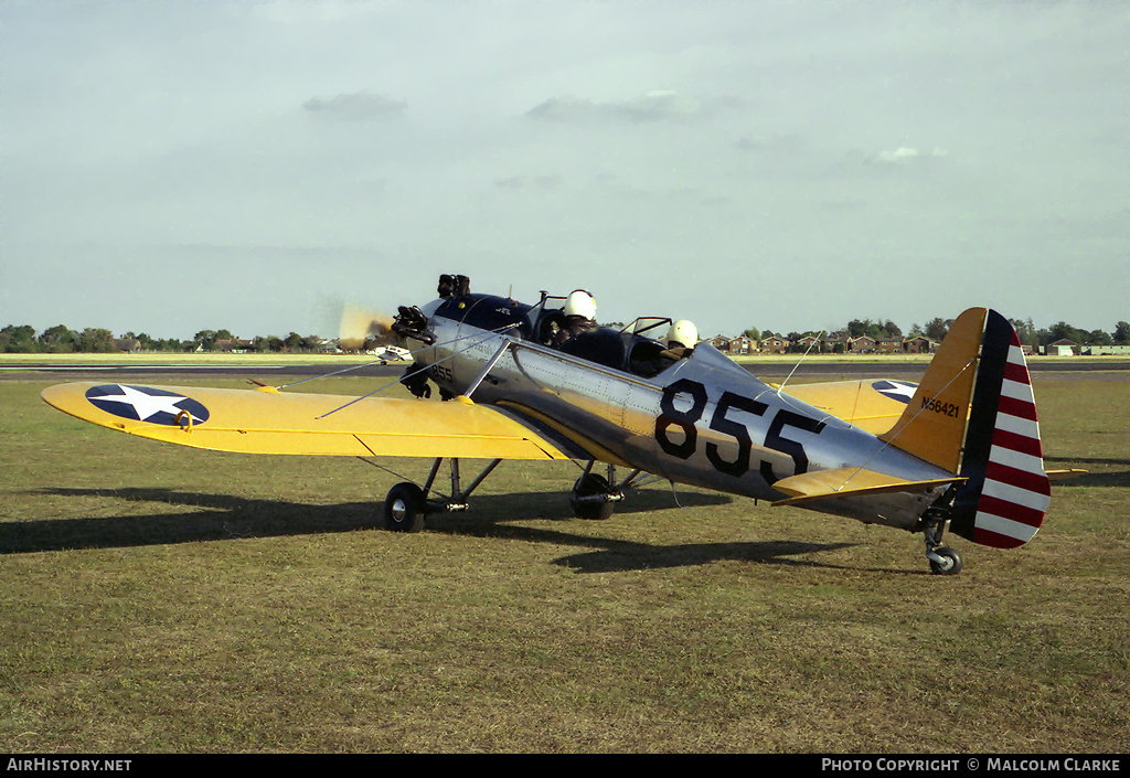 Aircraft Photo of N56421 / 855 | Ryan PT-22C Recruit (ST3KR) | USA - Air Force | AirHistory.net #85941