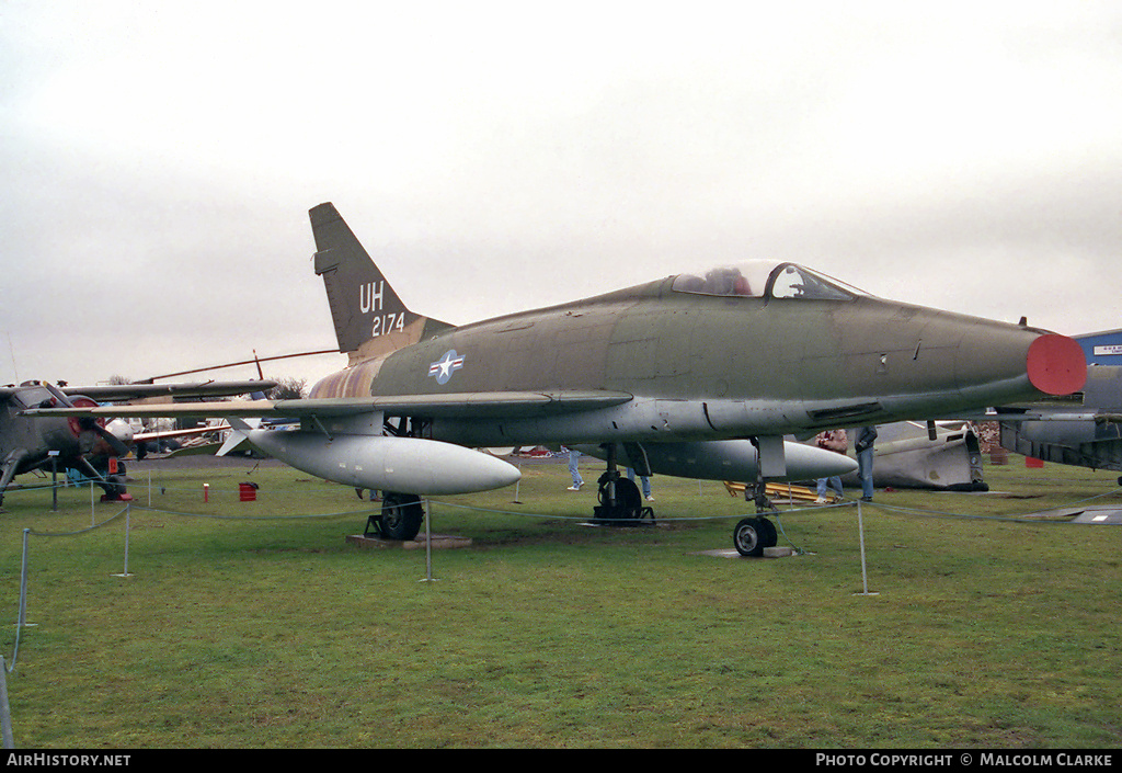 Aircraft Photo of 54-2174 / 2174 | North American F-100D Super Sabre | USA - Air Force | AirHistory.net #85943