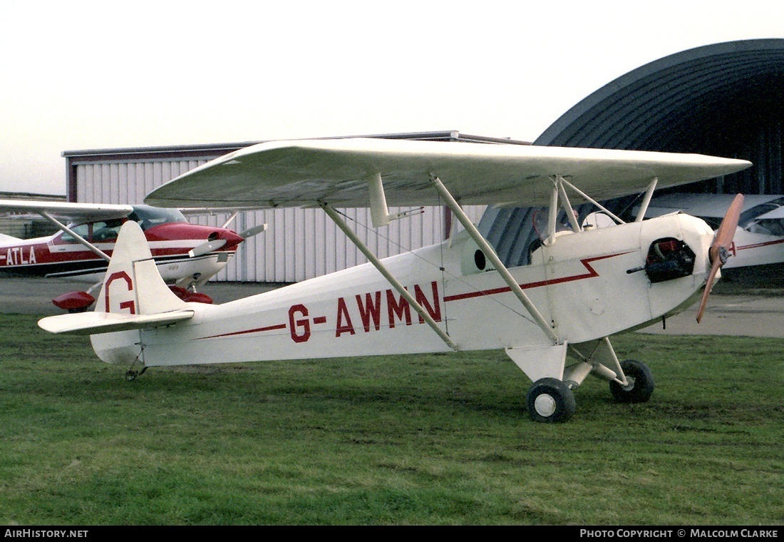 Aircraft Photo of G-AWMN | Luton LA-4A Minor | AirHistory.net #85953