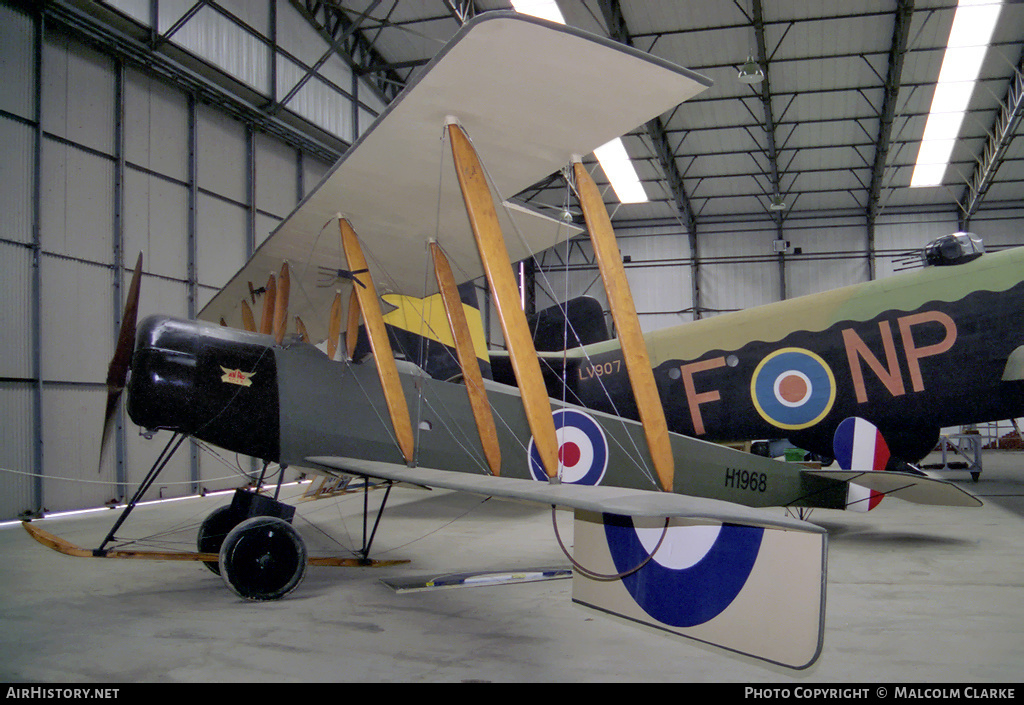 Aircraft Photo of H1968 | Avro 504K (replica) | UK - Air Force | AirHistory.net #85990
