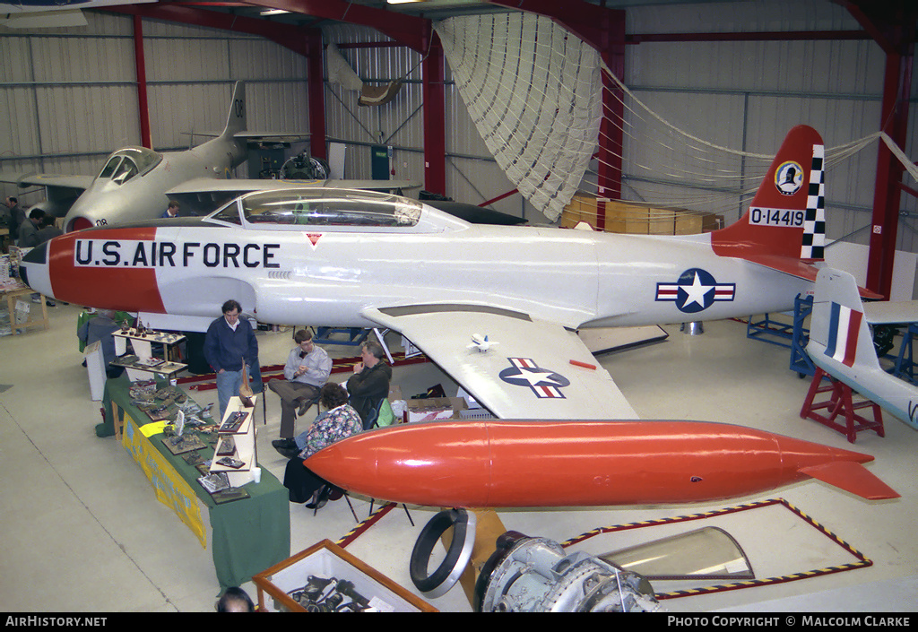 Aircraft Photo of 51-4419 / 0-14419 | Lockheed T-33A | Midland Air Museum | AirHistory.net #86003
