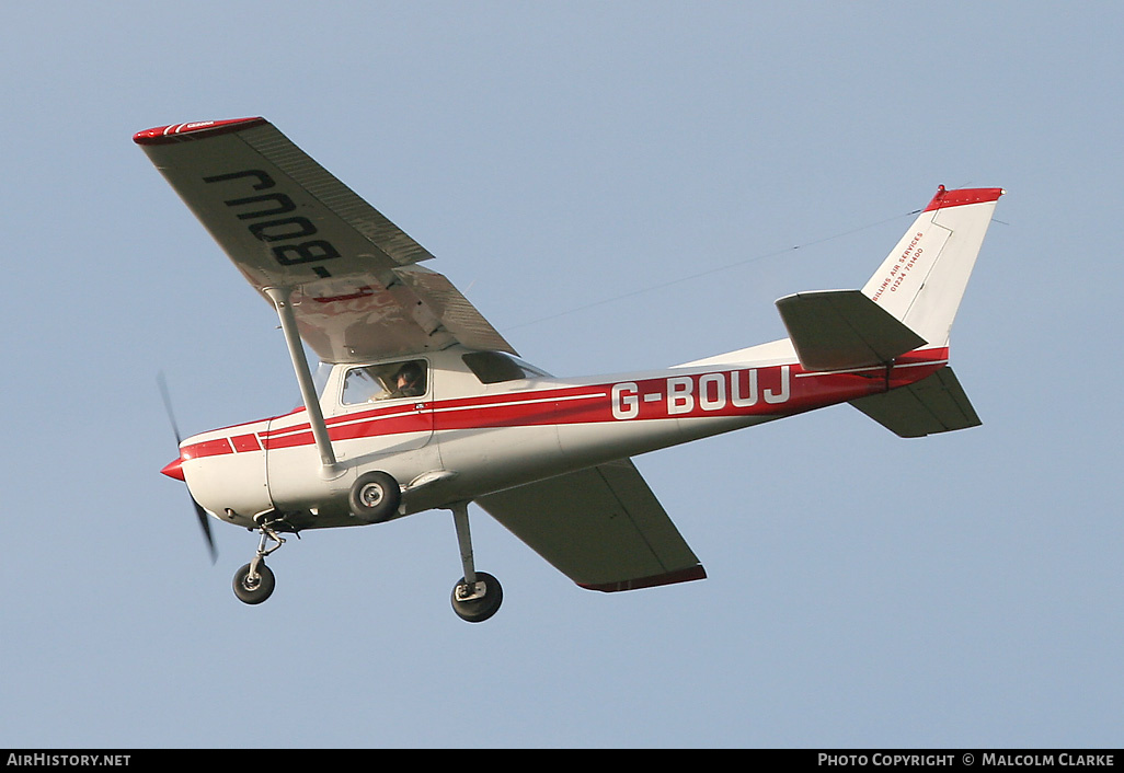 Aircraft Photo of G-BOUJ | Cessna 150M Commuter | Billins Air Services | AirHistory.net #86005