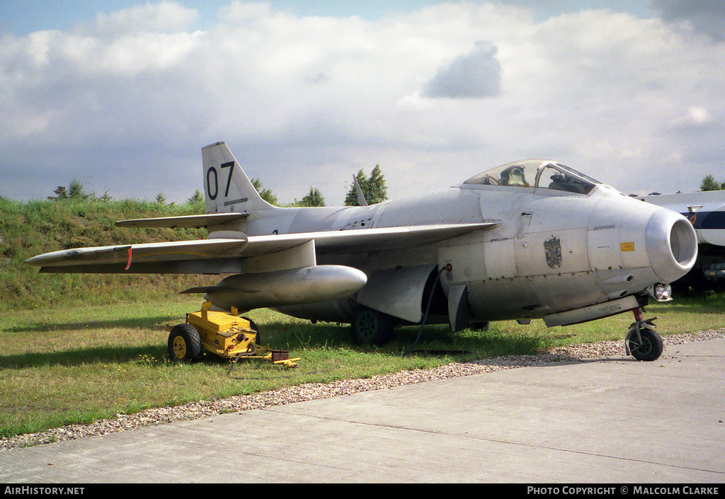 Aircraft Photo of 29487 | Saab J29F Tunnan | Sweden - Air Force | AirHistory.net #86009