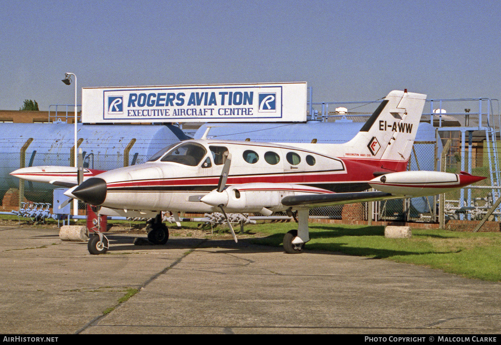 Aircraft Photo of EI-AWW | Cessna 414 | AirHistory.net #86022