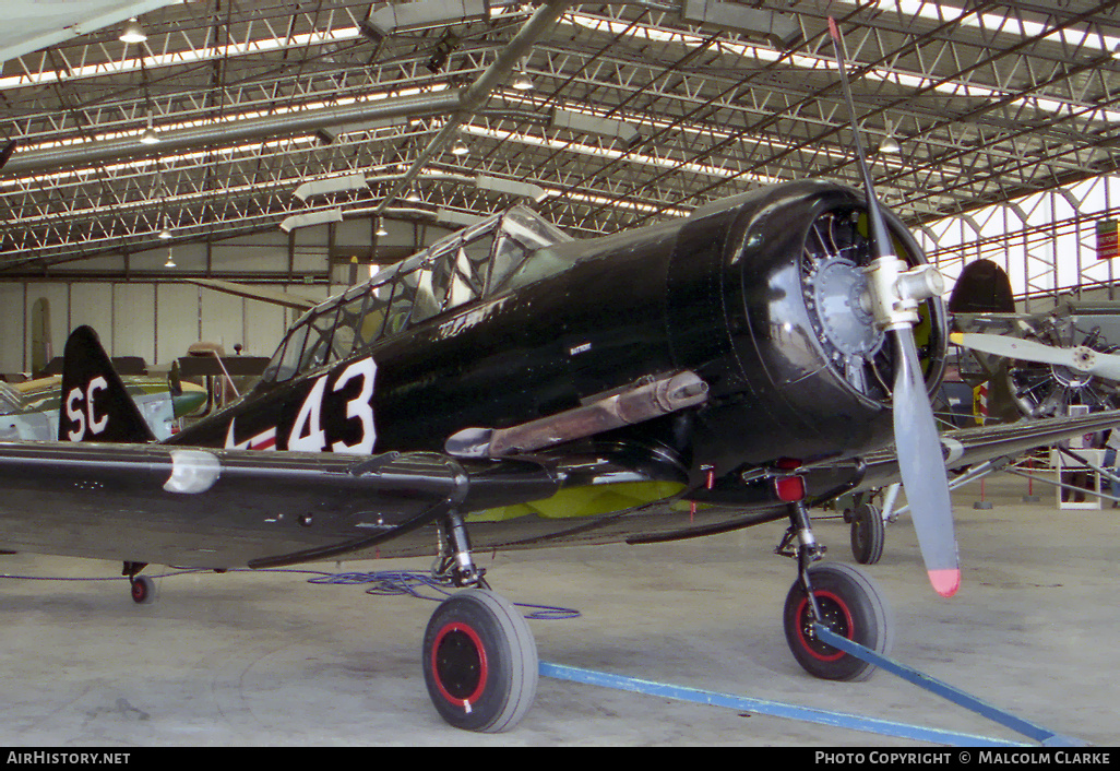 Aircraft Photo of G-AZSC | North American AT-16 Harvard IIB | AirHistory.net #86023