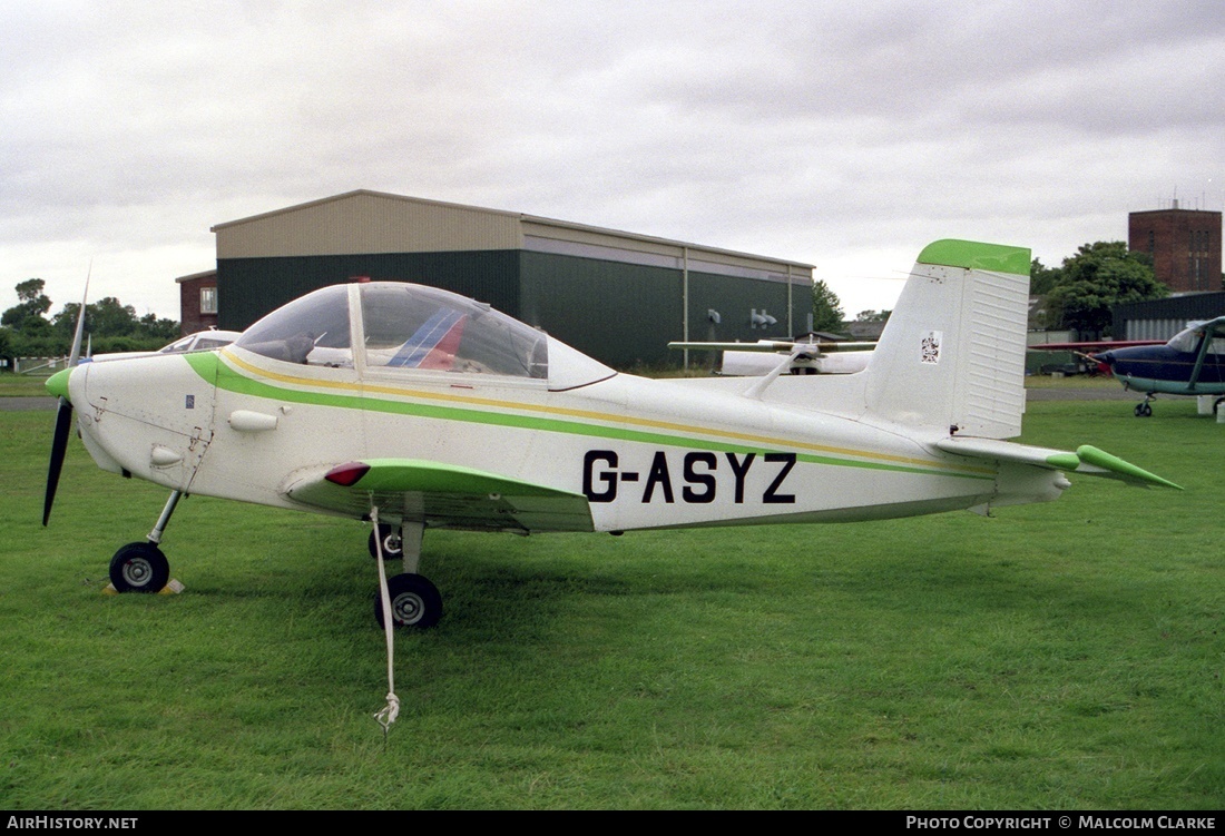 Aircraft Photo of G-ASYZ | Victa Airtourer 100 | AirHistory.net #86049