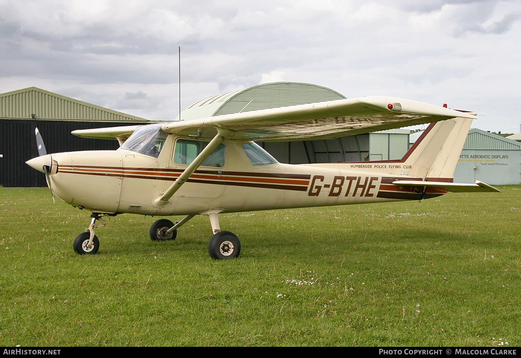 Aircraft Photo of G-BTHE | Cessna 150L | Humberside Police Flying Club | AirHistory.net #86054