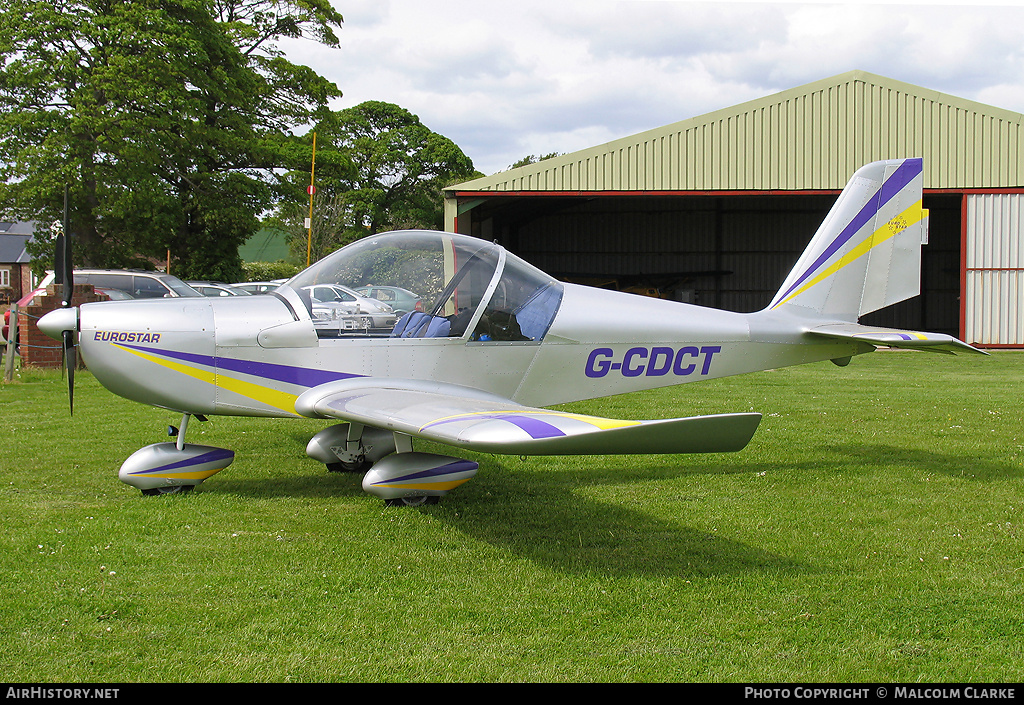 Aircraft Photo of G-CDCT | Cosmik EV-97 TeamEurostar UK | AirHistory.net #86064