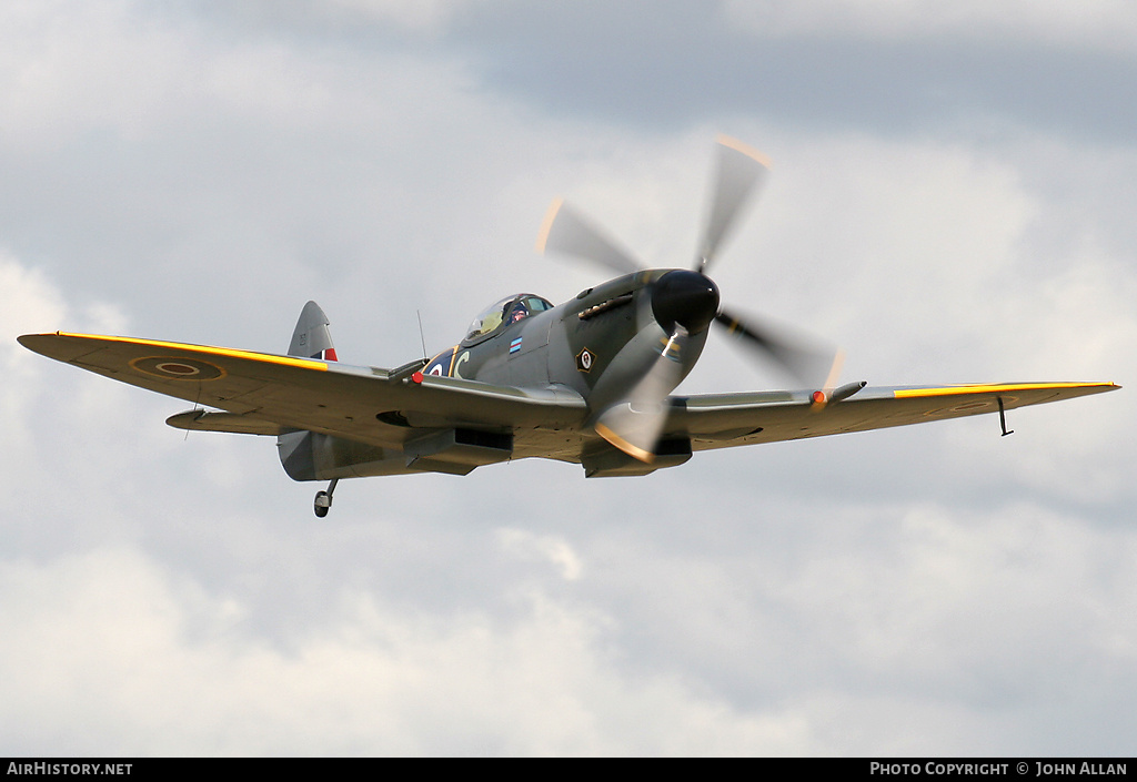 Aircraft Photo of G-OXVI / TD248 | Supermarine 361 Spitfire LF16E | UK - Air Force | AirHistory.net #86069