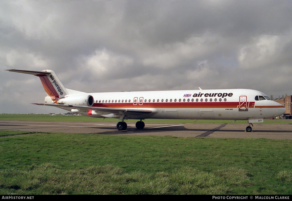 Aircraft Photo of PH-ZCM | Fokker 100 (F28-0100) | Air Europe | AirHistory.net #86087