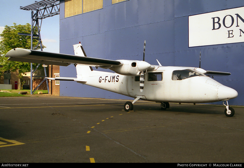 Aircraft Photo of G-FJMS | Partenavia P-68B Victor | AirHistory.net #86095