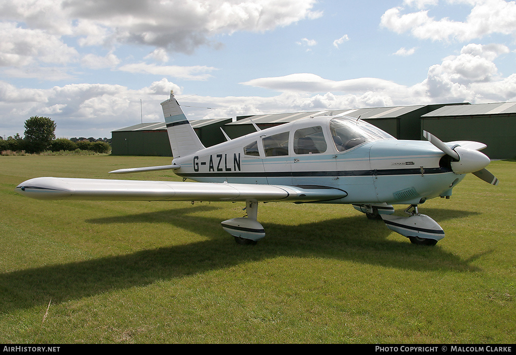 Aircraft Photo of G-AZLN | Piper PA-28-180 Cherokee F | AirHistory.net #86096