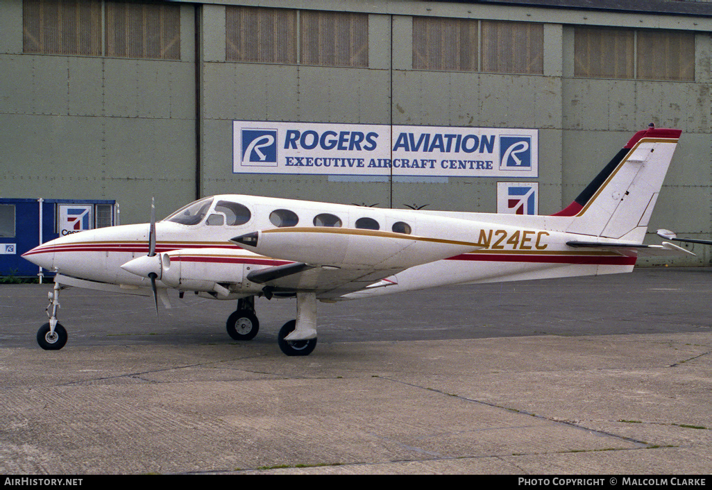 Aircraft Photo of N24EC | Cessna 340A | AirHistory.net #86108