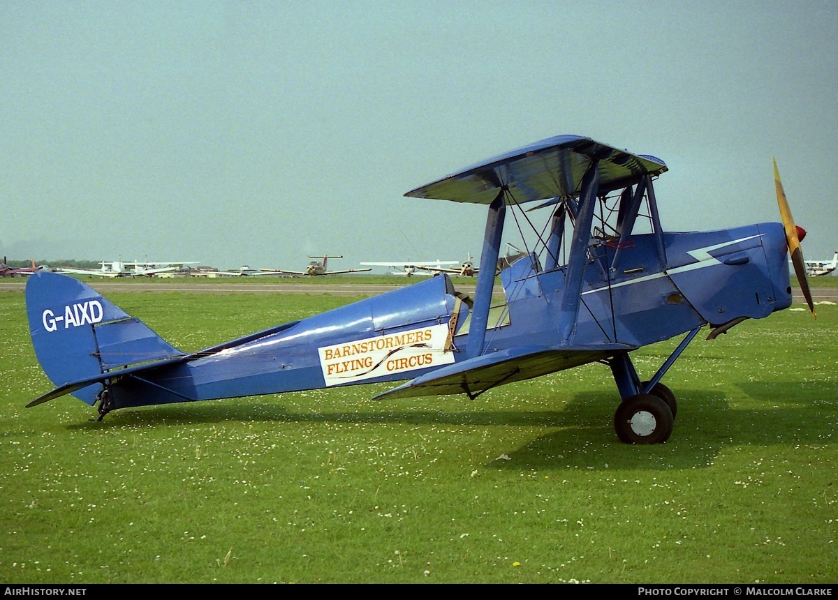 Aircraft Photo of G-AIXD | De Havilland D.H. 82A Tiger Moth II | Oliver Flying Circus | AirHistory.net #86109