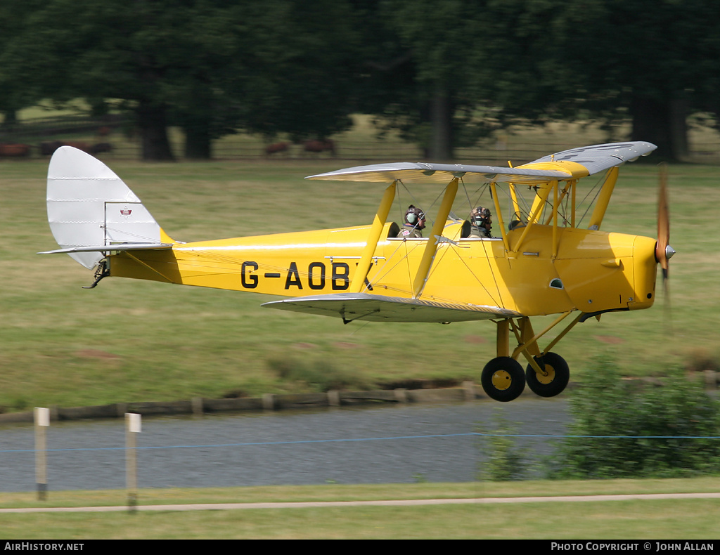 Aircraft Photo of G-AOBX | De Havilland D.H. 82A Tiger Moth II | AirHistory.net #86120