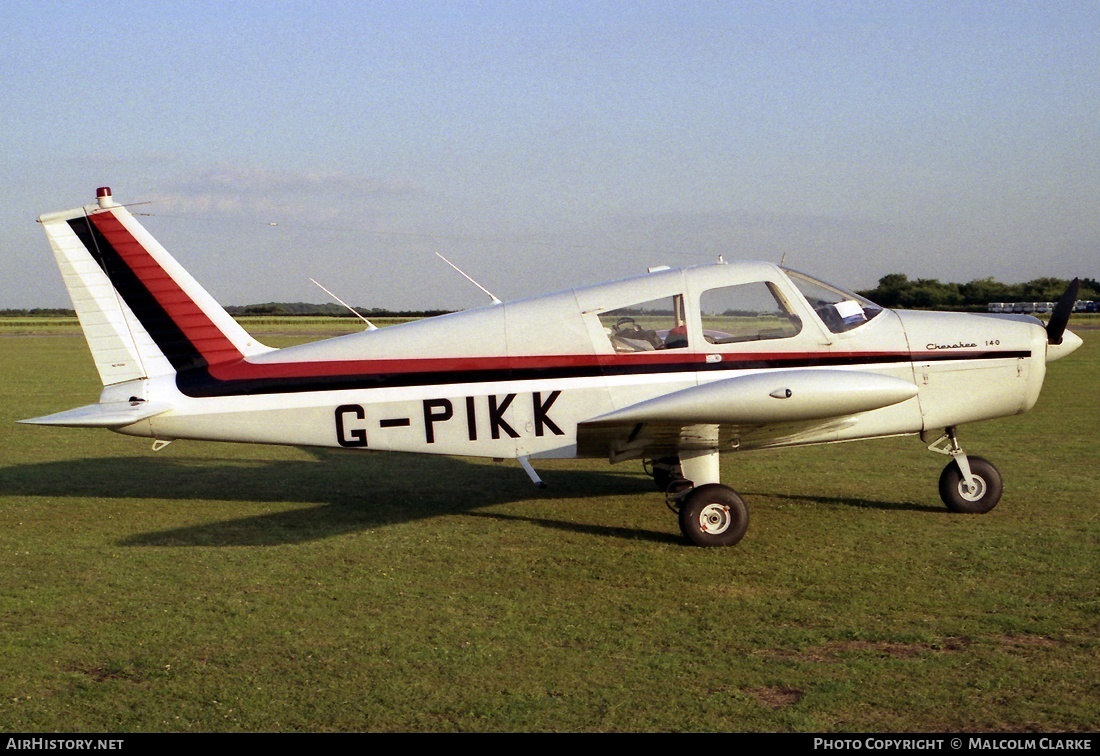 Aircraft Photo of G-PIKK | Piper PA-28-140 Cherokee 140-4 | AirHistory.net #86141