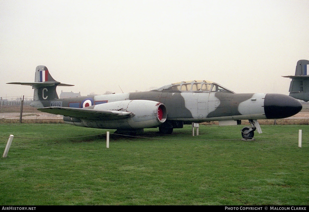 Aircraft Photo of WS692 | Gloster Meteor NF12 | UK - Air Force | AirHistory.net #86158