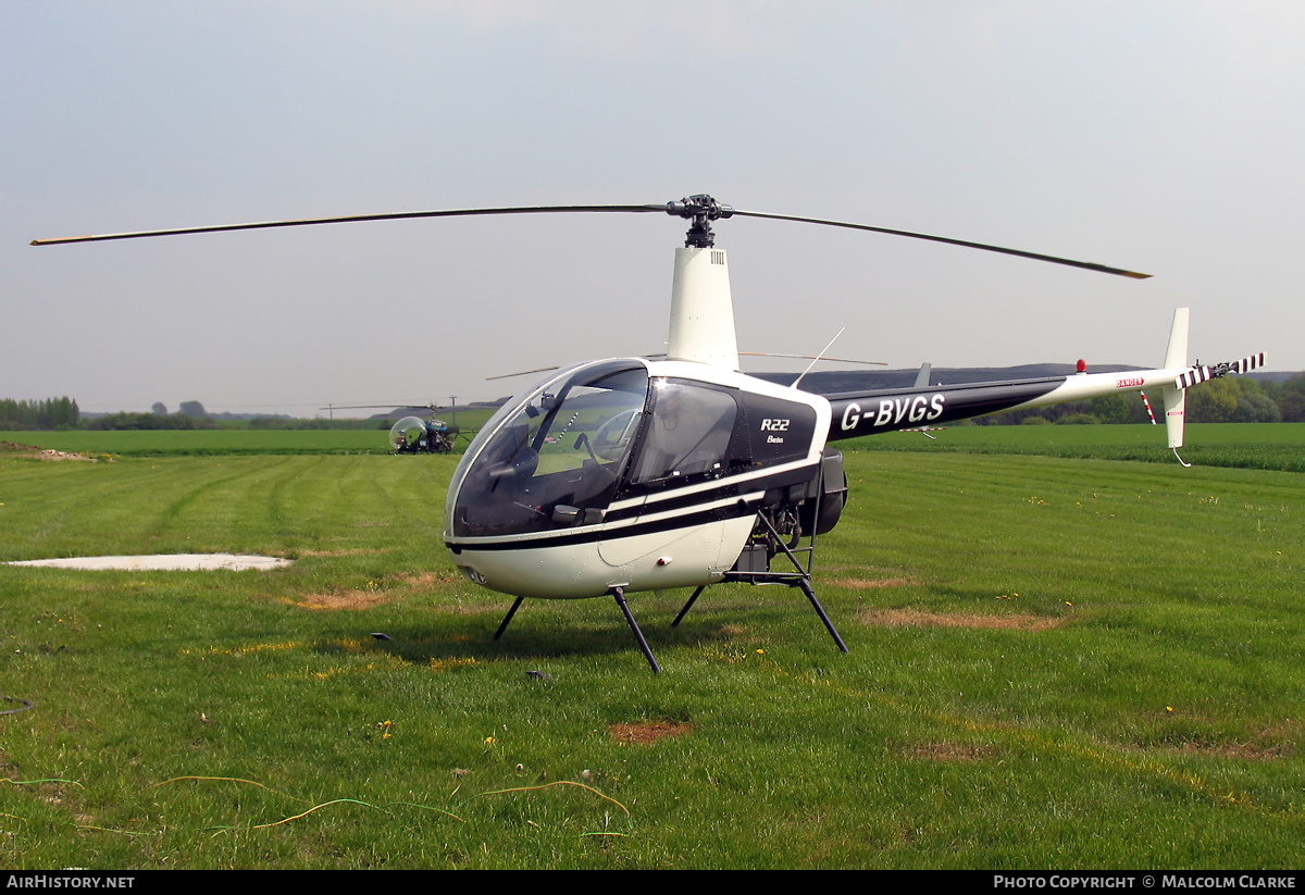 Aircraft Photo of G-BVGS | Robinson R-22 Beta | AirHistory.net #86161