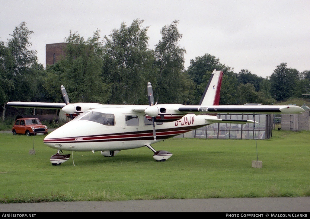 Aircraft Photo of G-JAJV | Partenavia P-68C | Galecall | AirHistory.net #86171