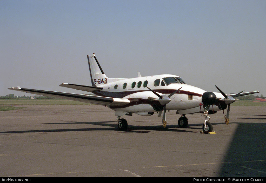 Aircraft Photo of G-SANB | Beech E90 King Air | AirHistory.net #86175