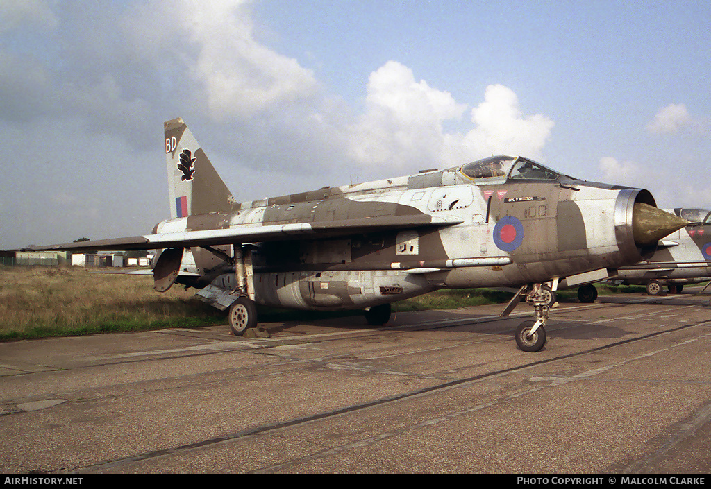Aircraft Photo of XS898 | English Electric Lightning F6 | UK - Air Force | AirHistory.net #86185