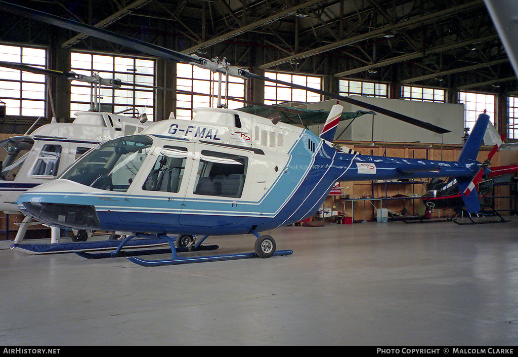 Aircraft Photo of G-FMAL | Bell AB-206A JetRanger | AirHistory.net #86187