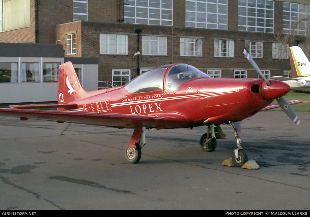 Aircraft Photo of G-FALC | Aeromere F.8L Falco III | Lopex Communications Group | AirHistory.net #86196