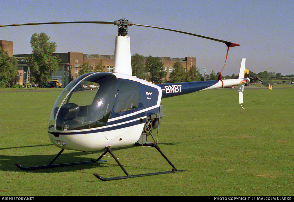 Aircraft Photo of G-BNBT | Robinson R-22 Beta | AirHistory.net #86235