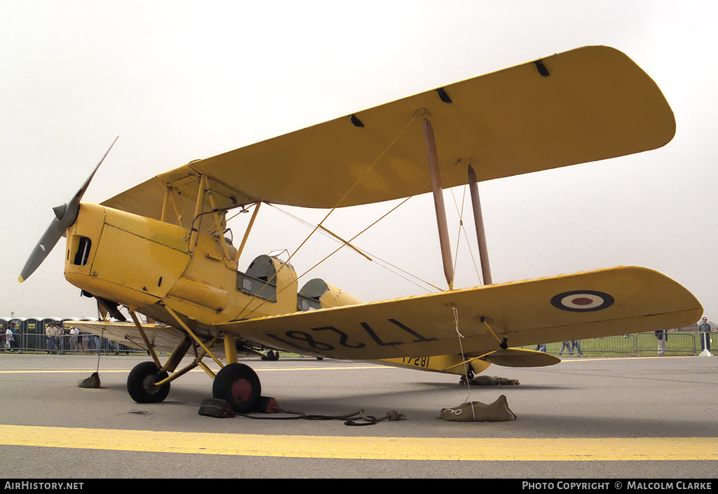 Aircraft Photo of G-ARTL / T7281 | De Havilland D.H. 82A Tiger Moth II | UK - Air Force | AirHistory.net #86239