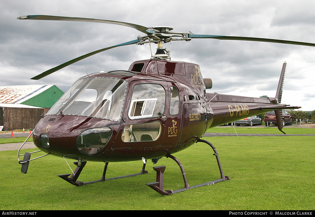 Aircraft Photo of G-PLMB | Aerospatiale AS-350B Ecureuil | PDG Helicopters | AirHistory.net #86266