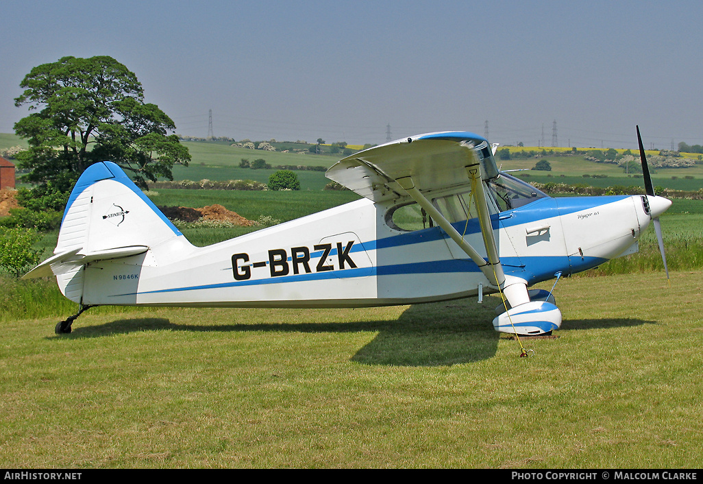 Aircraft Photo of G-BRZK | Stinson 108-2 Voyager | AirHistory.net #86273