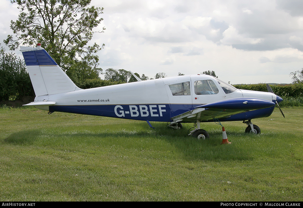 Aircraft Photo of G-BBEF | Piper PA-28-140 Cherokee Cruiser 2+2 | Comed | AirHistory.net #86279