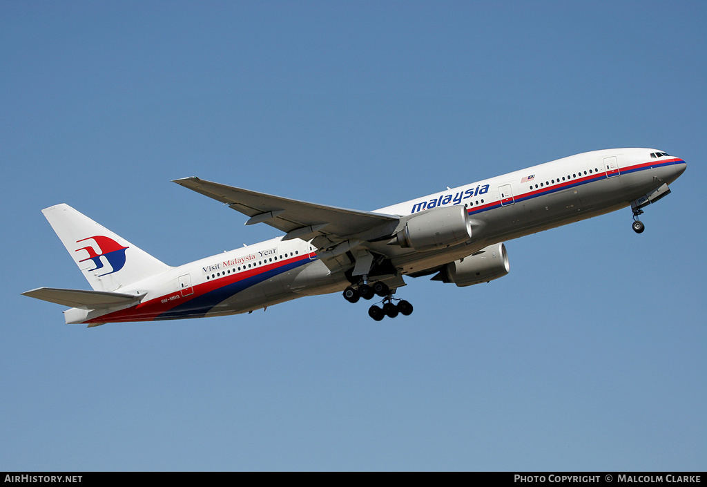 Aircraft Photo of 9M-MRG | Boeing 777-2H6/ER | Malaysia Airlines | AirHistory.net #86288