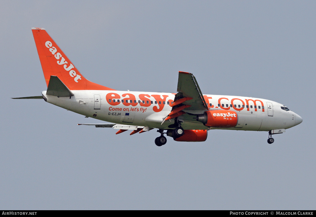 Aircraft Photo of G-EZJH | Boeing 737-73V | EasyJet | AirHistory.net #86291