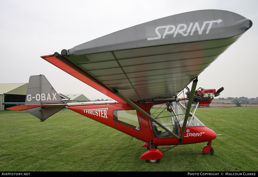 Aircraft Photo of G-OBAX | Thruster T-600N 450 JAB | AirHistory.net #86293