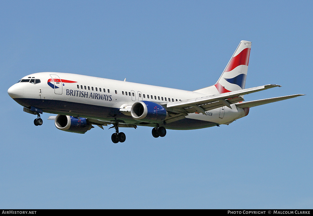 Aircraft Photo of G-DOCB | Boeing 737-436 | British Airways | AirHistory.net #86297