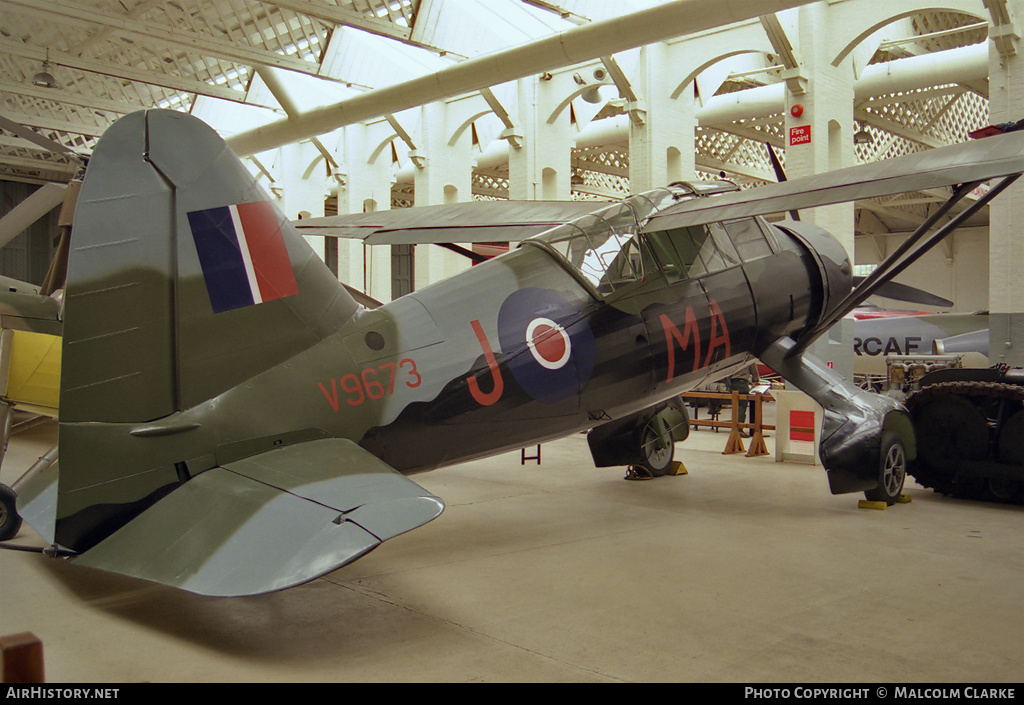 Aircraft Photo of V9673 | Westland Lysander Mk3A | UK - Air Force | AirHistory.net #86320