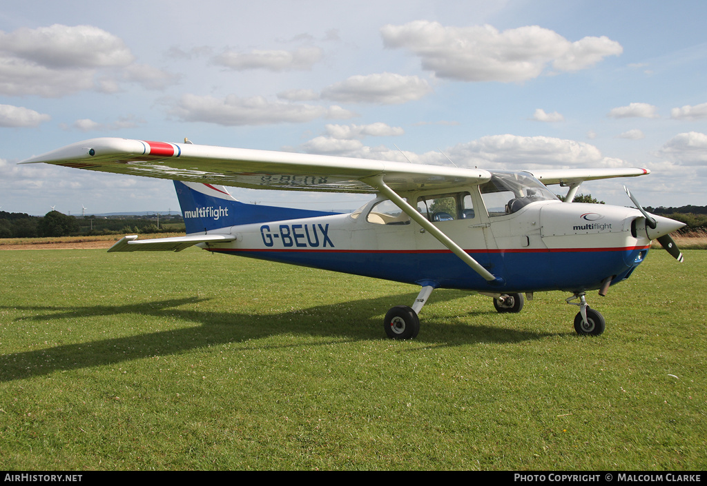 Aircraft Photo of G-BEUX | Reims F172N Skyhawk 100 | Multiflight | AirHistory.net #86339