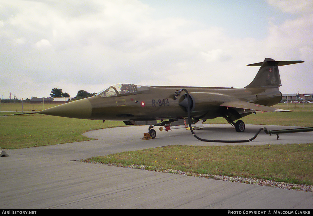 Aircraft Photo of R-846 | Canadair CF-104 Starfighter | Denmark - Air Force | AirHistory.net #86340