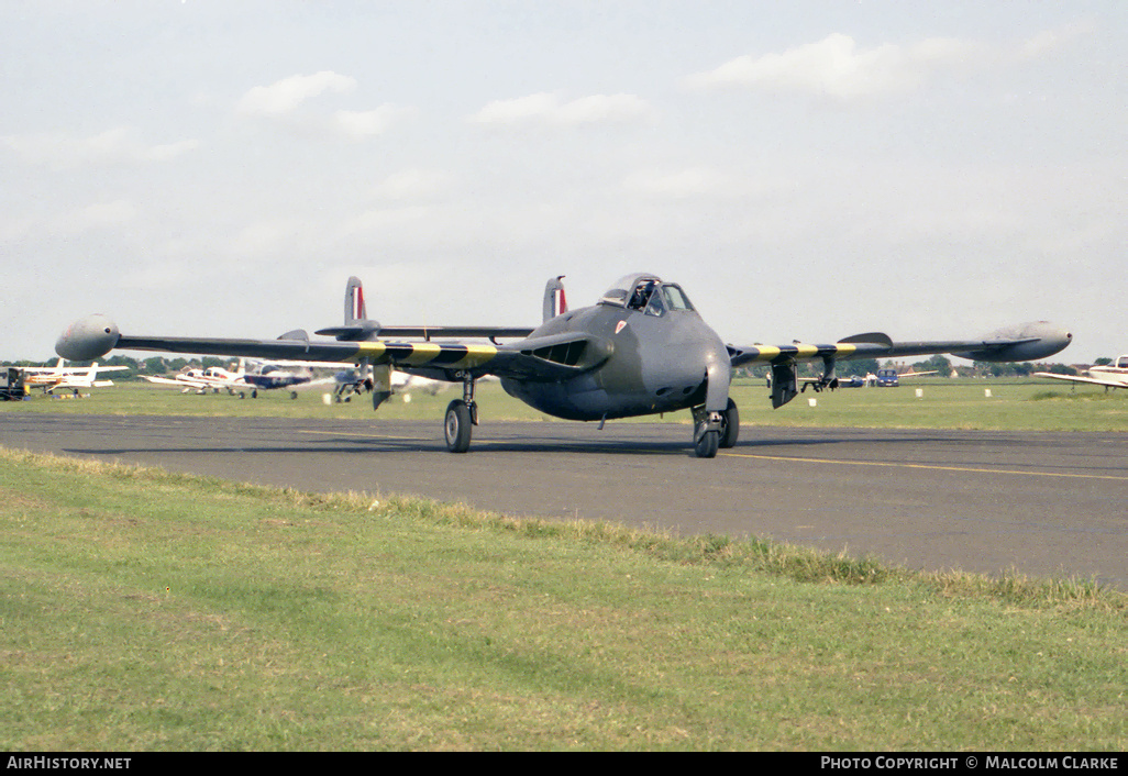 Aircraft Photo of G-BLKA / WR410 | De Havilland D.H. 112 Venom FB54 | UK - Air Force | AirHistory.net #86346