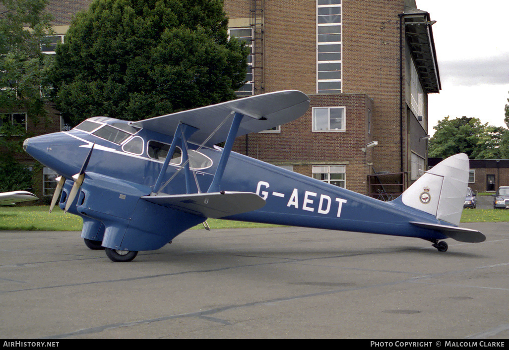 Aircraft Photo of G-AEDT | De Havilland D.H. 90A Dragonfly | AirHistory.net #86357