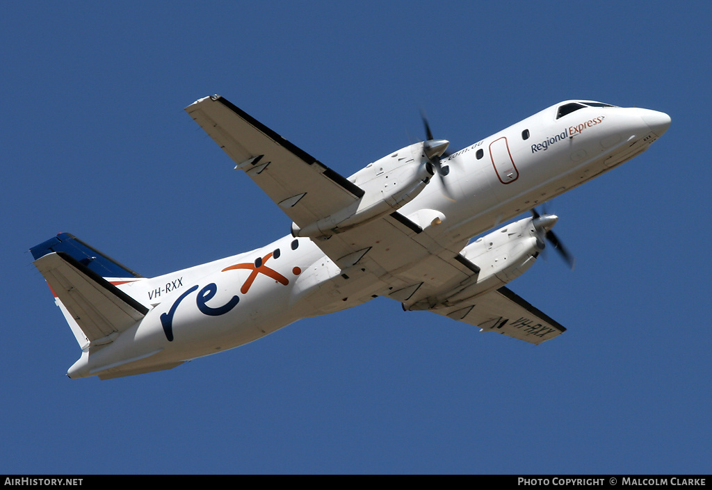 Aircraft Photo of VH-RXX | Saab 340B | REX - Regional Express | AirHistory.net #86365