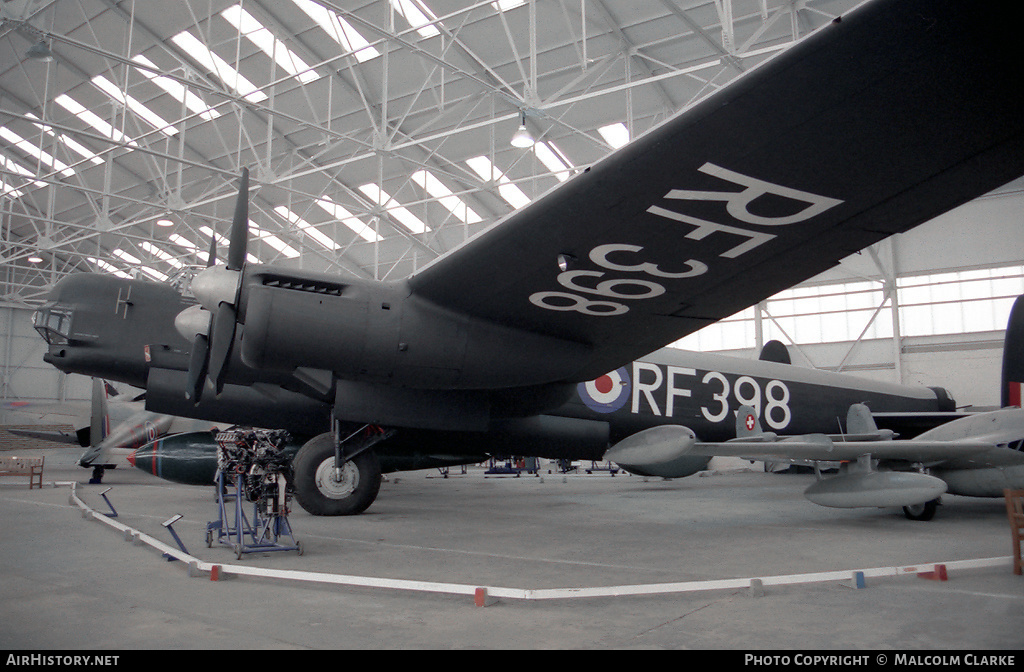 Aircraft Photo of RF398 | Avro 694 Lincoln B2 | UK - Air Force | AirHistory.net #86367