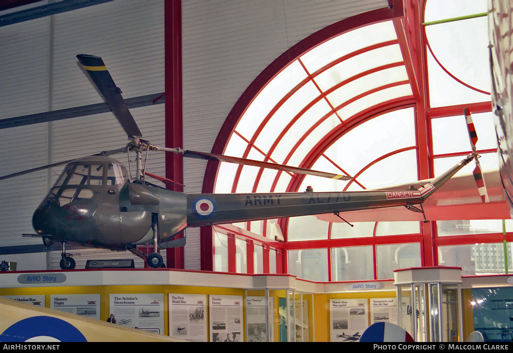 Aircraft Photo of XL770 | Saunders-Roe Skeeter AOP12 | UK - Army | AirHistory.net #86380