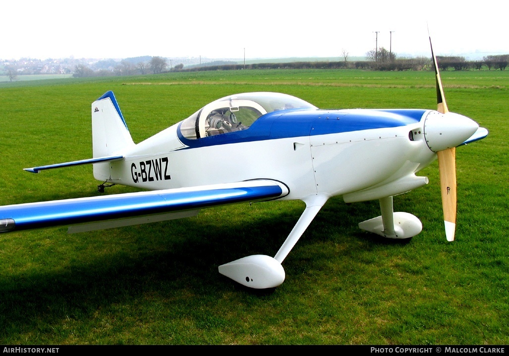 Aircraft Photo of G-BZWZ | Van's RV-6 | AirHistory.net #86384