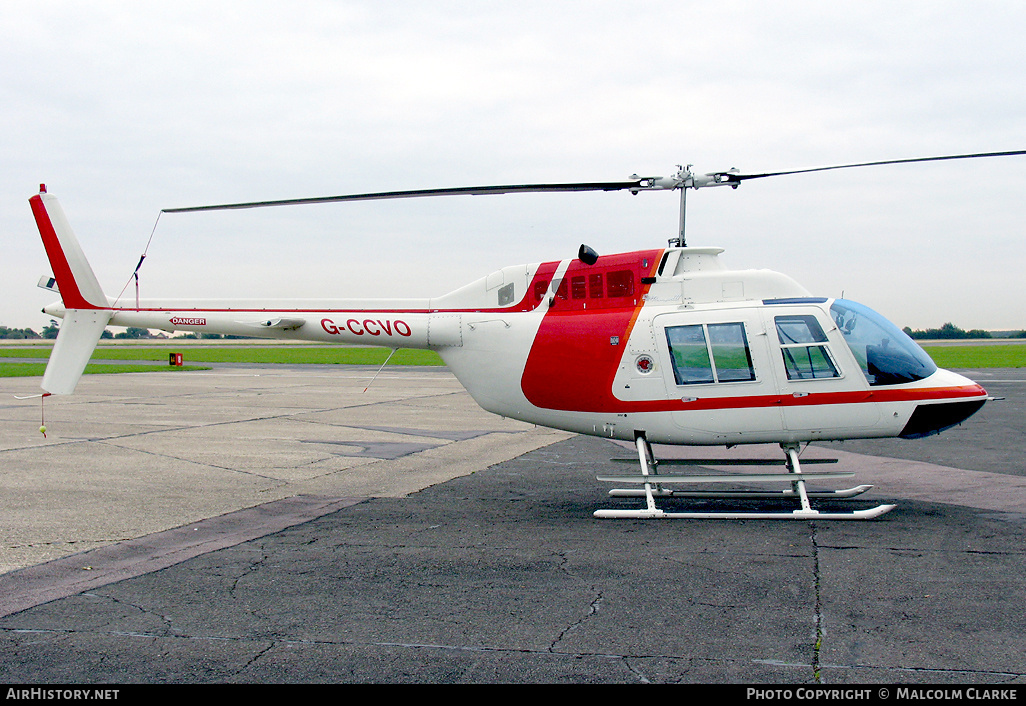 Aircraft Photo of G-CCVO | Bell 206B-3 JetRanger III | AirHistory.net #86389