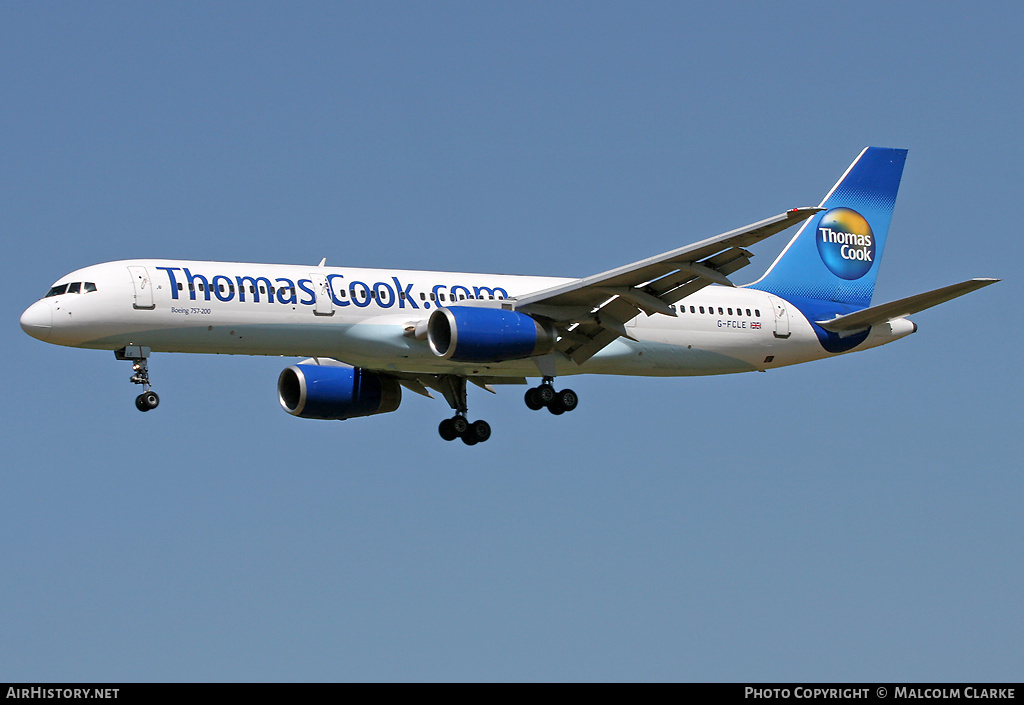 Aircraft Photo of G-FCLE | Boeing 757-28A | Thomas Cook Airlines | AirHistory.net #86405