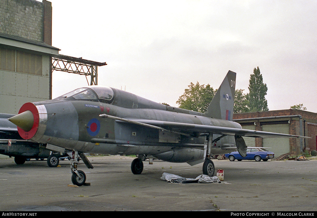 Aircraft Photo of XS458 | English Electric Lightning T5 | UK - Air Force | AirHistory.net #86417