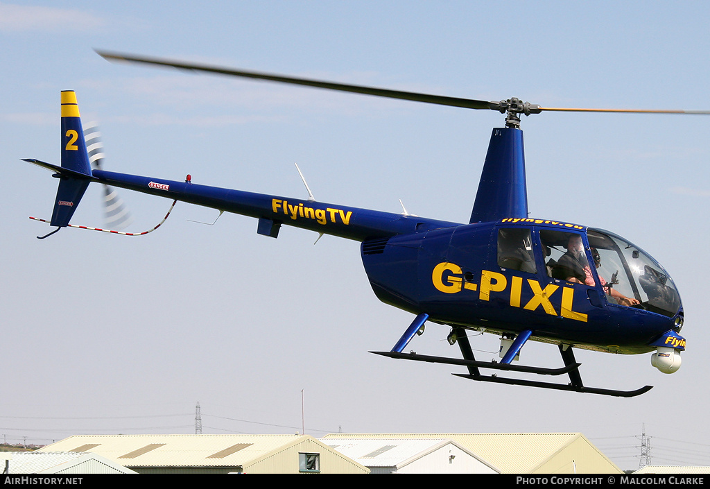 Aircraft Photo of G-PIXL | Robinson R-44 Raven II | Flying TV | AirHistory.net #86437