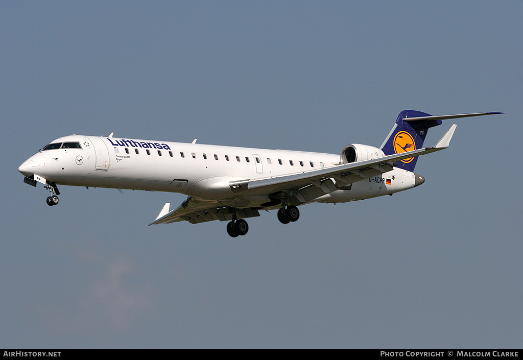 Aircraft Photo of D-ACPP | Bombardier CRJ-701ER (CL-600-2C10) | Lufthansa | AirHistory.net #86444